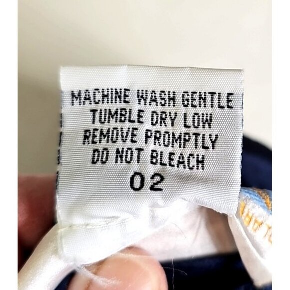 Solare Sporta Windbreaker Jacket/Backpack USA Flag Red/White/Blue Zip Front Sz M - Picture 8 of 8